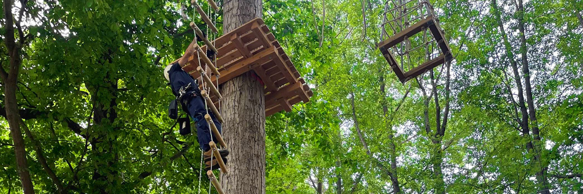 Sicheres Kletterparadies: TÜV Thüringen prüft neuen Kletterwald Drei Gleichen