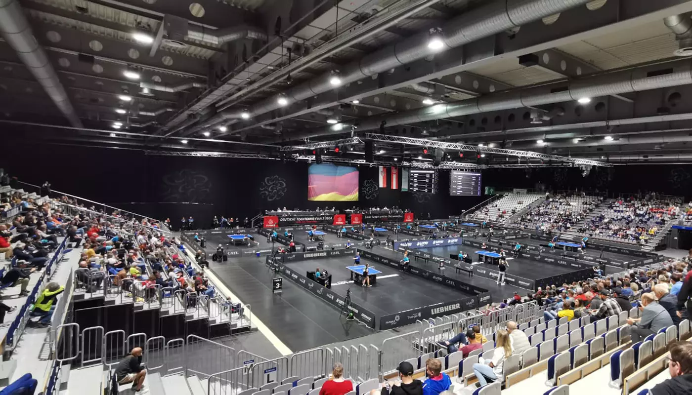 TT-Finals 2024: TÜV Thüringen präsentiert Tischtennis-Fans Kompetenz & Liebe zur Präzision