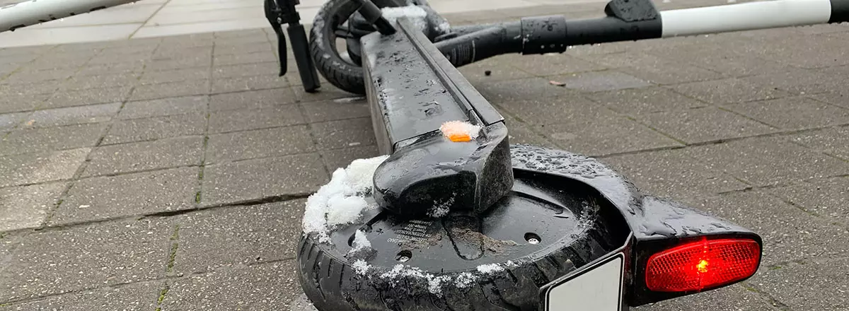 Mit dem E-Scooter sicher durch die kalte Jahreszeit
