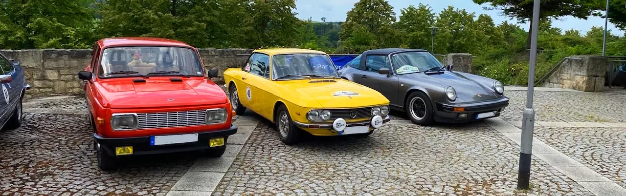 Technische Abnahme: TÜV Thüringen überprüft Fahrzeuge der ADAC Oldtimerfahrt Hessen-Thüringen