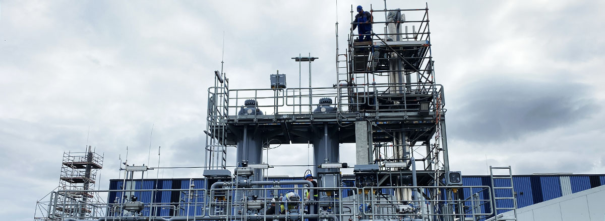 Gasaufbereitungsanlage Bad Lauchstädt