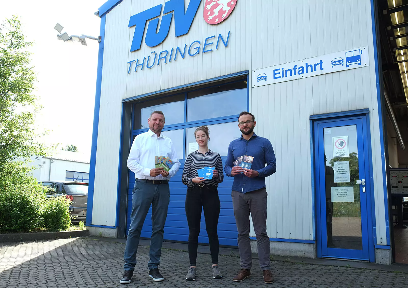 TÜV Thüringen, AOK PLUS und Thüringer Landesstelle für Suchtfragen warnen vor Nikotin und Alkohol im Straßenverkehr