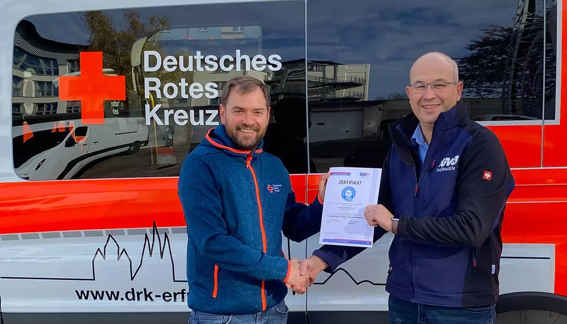 Sicherer Krankentransport DRK Erfurt