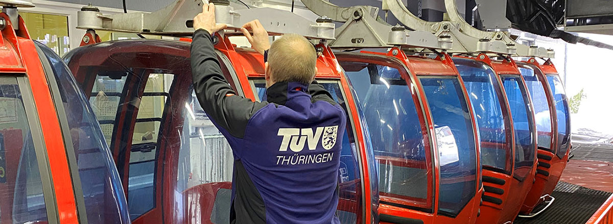 Gefragte Seilbahn-Expertise: TÜV Thüringen unterstützt Eisenbahnaufsicht Niedersachsen