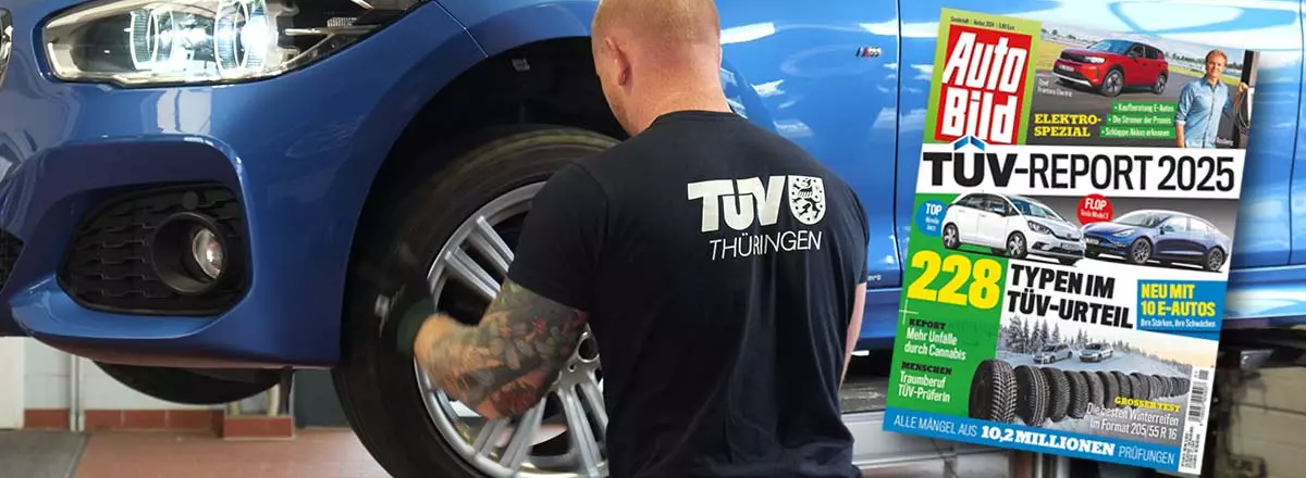 TÜV-Report 2025: Elektroautos mit Licht und Schatten bei der HU