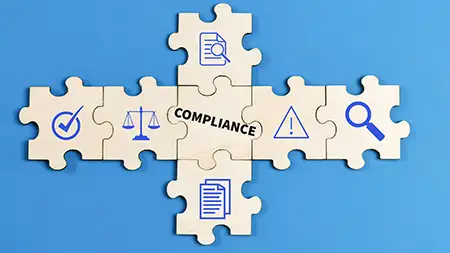 Puzzle-Steine Compliance