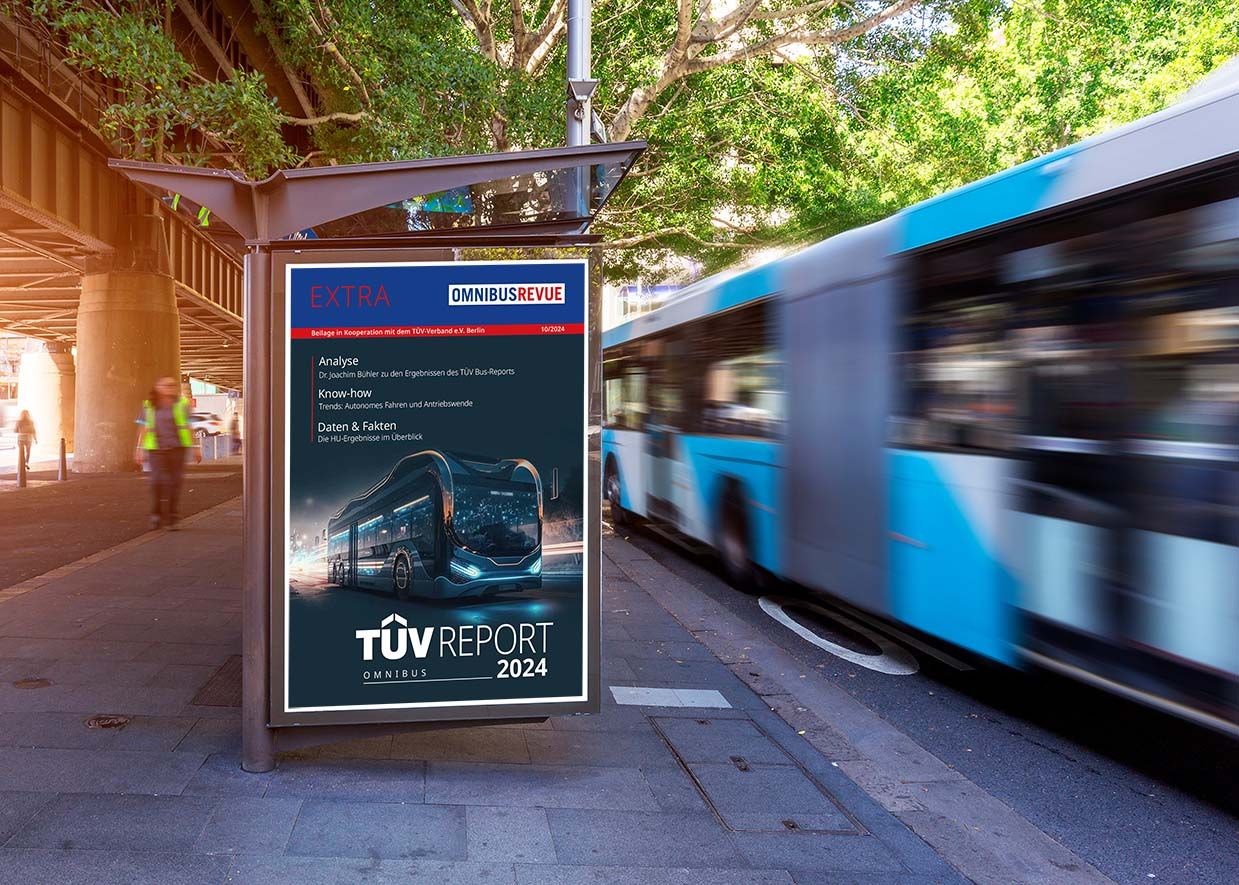 TÜV Bus-Report: Jeder vierte Bus mit Mängeln unterwegs